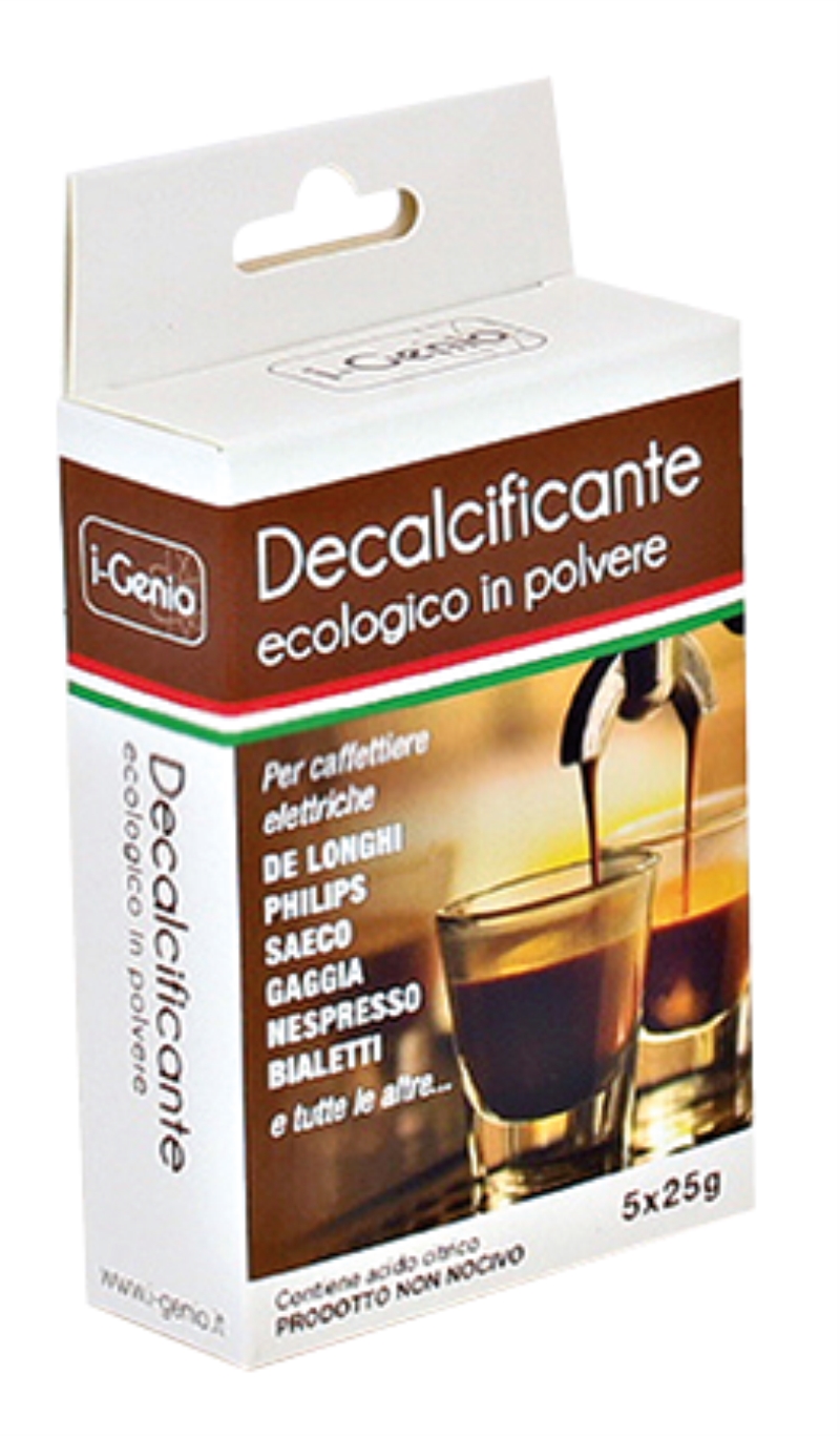 TECNOSHOP Decalcificante in busta i-Genio per macchine da caffè 2 pezzi